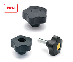 VCT. (inch sizes)-Lobe knobs